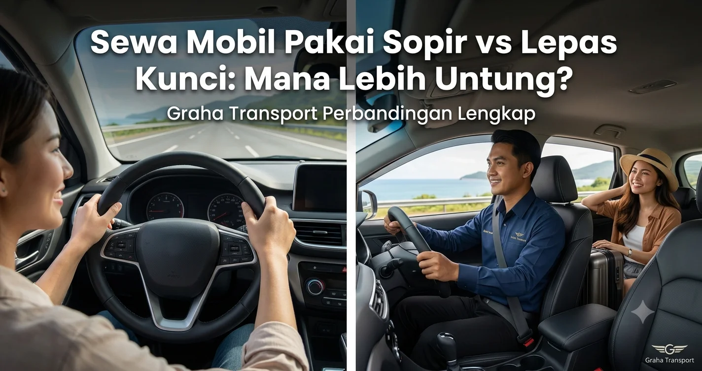 Panduan Lengkap Sewa Mobil dengan Sopir vs Lepas Kunci Mana yang Tepat untuk Anda