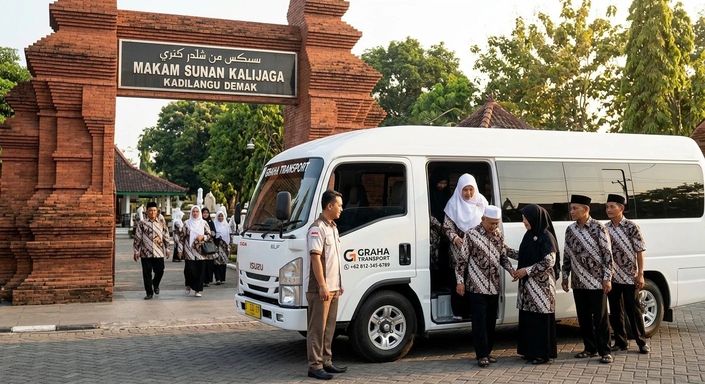 Sewa Elf & Bus Ziarah Rombongan Semarang: Panduan Wisata Religi Murah