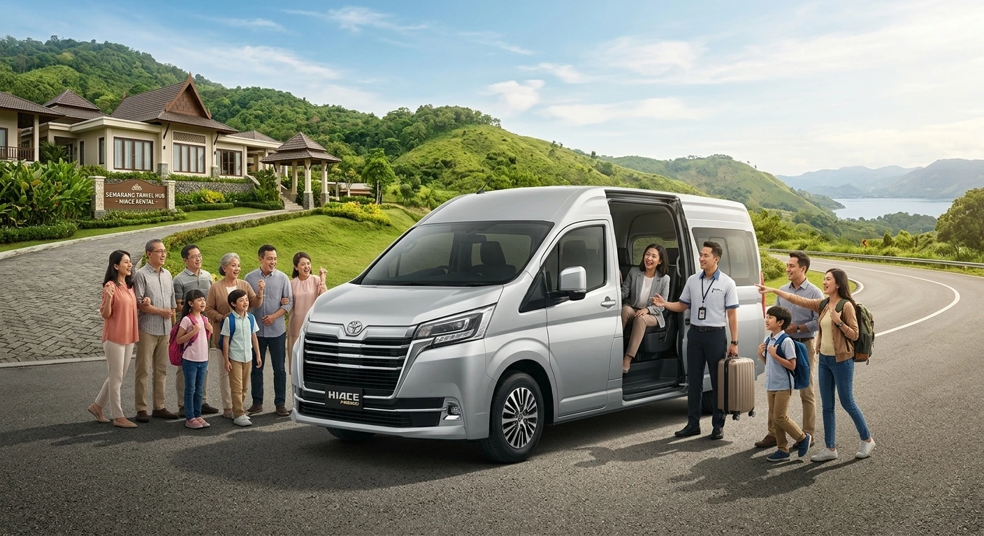 Keunggulan HiAce untuk Rombongan Keluarga & Acara Kantor Graha Transport